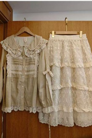 Mori Girl Top + Skirt Collection