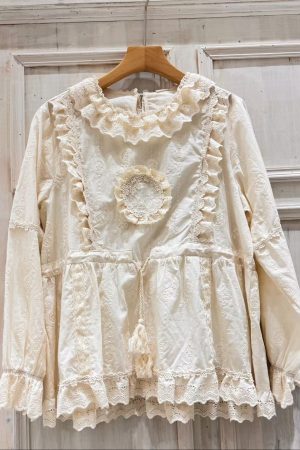 Quality Cotton Lace Top