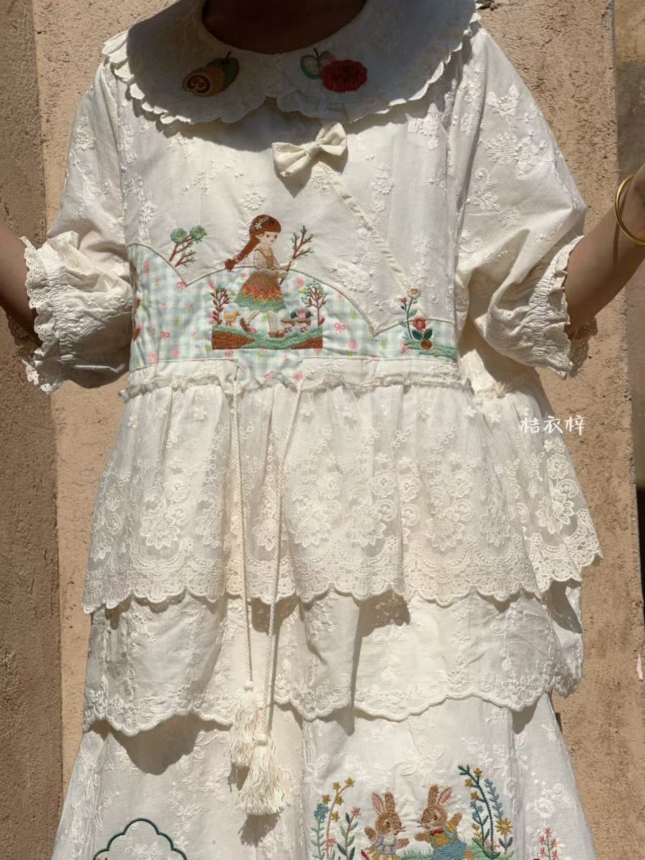 Super Cute Embroidered Shirt